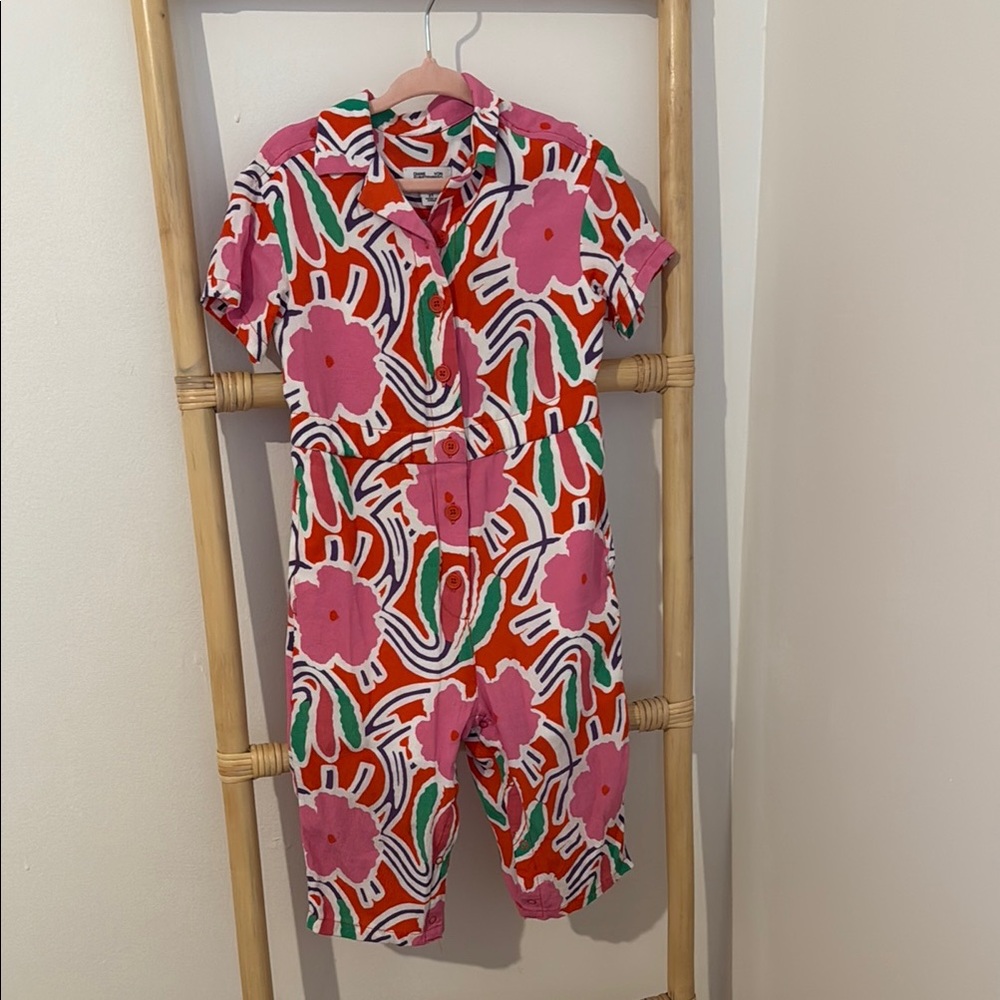 Colorful Floral Jumpsuit